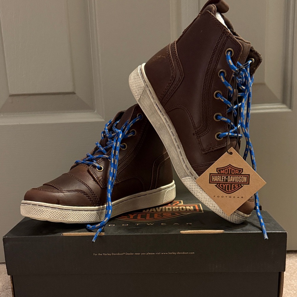 Women’s Dark Brown Moto-Boots